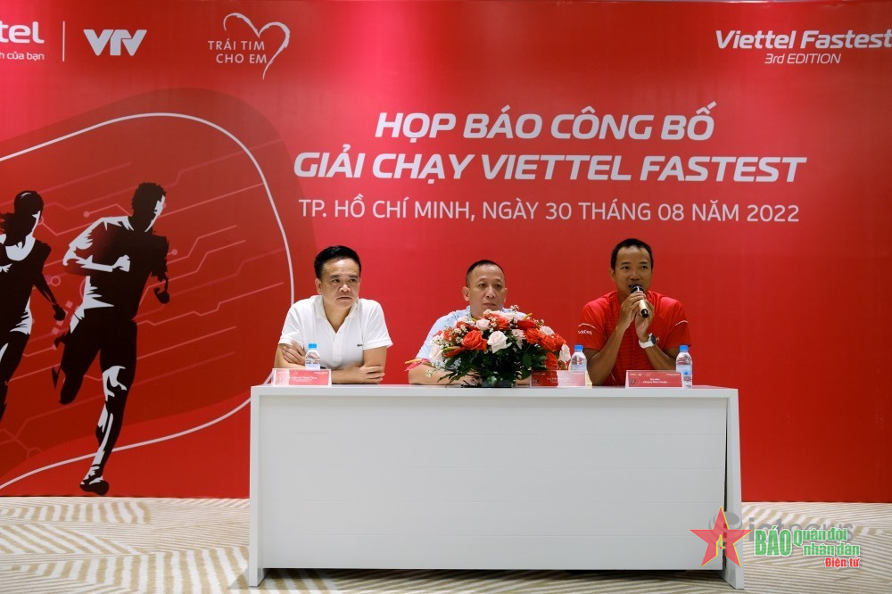 Viettel Fastest: Giải chạy quyên góp cho chương trình “Trái tim cho em” tổ chức ở TP Hồ Chí Minh 